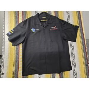 Eagle Dry Goods Men's Shirt Size 2XL  Black Corvette CS.R